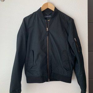 Everlane Men's XS Uniform Black bomber jacket